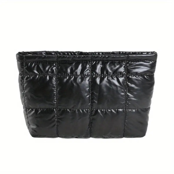 Cosmetic Case / Clutch - Quilted Puffer