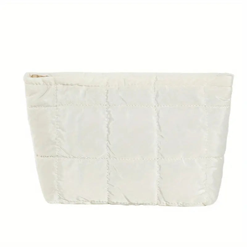 Cosmetic Case / Clutch - Quilted Puffer