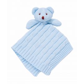 Cuddle Pal / Lovey - Cable Knit Bear