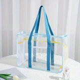 Clear Beach Bag with Vinyl