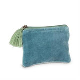 Cosmetic Case - Striped Velvet Pouch