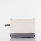 Canvas Solid Cosmetic Case