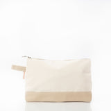 Canvas Solid Cosmetic Case