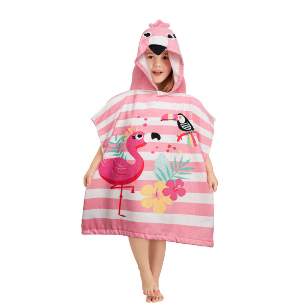 Beach Towel - Ultra Absorbent Hooded Kids Poncho