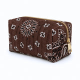 Cosmetic Case - Bandana Print