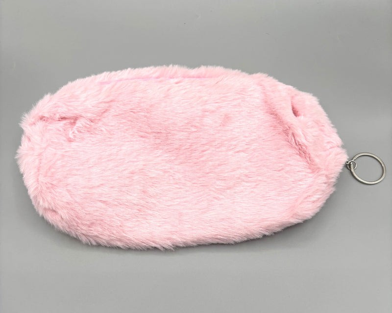 Pencil Case - Fuzzy with Keyring