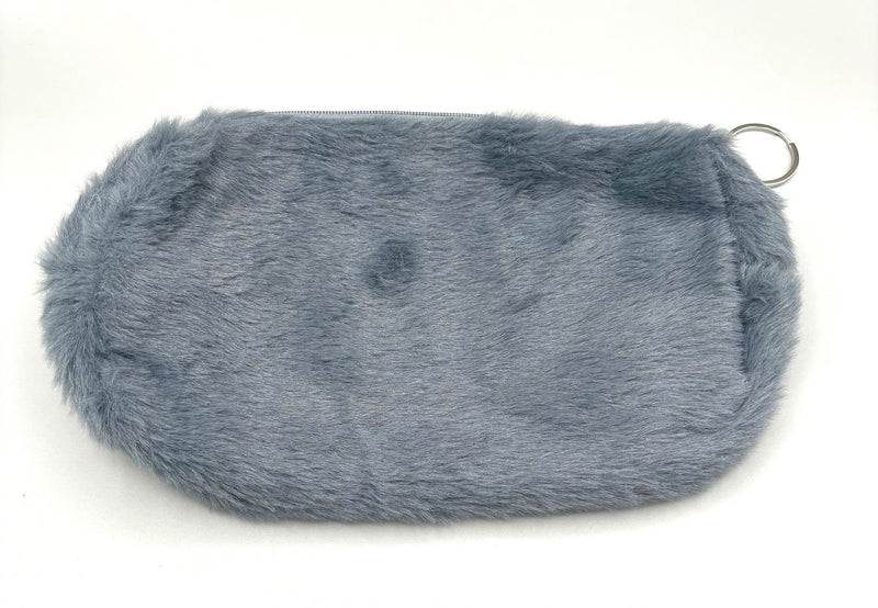 Pencil Case - Fuzzy with Keyring