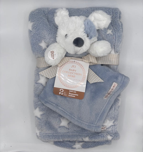Baby Blanket - Blanket & Cuddle Pal Combo