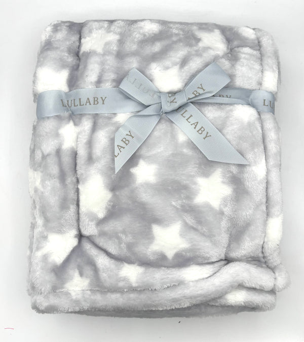 Baby Blanket - Ultra Soft Stars & Hearts