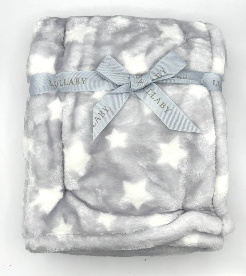 Baby Blanket - Ultra Soft Stars & Hearts