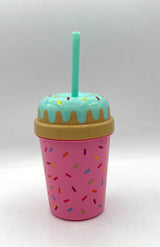 Straw Cup - Ice Cream Fun