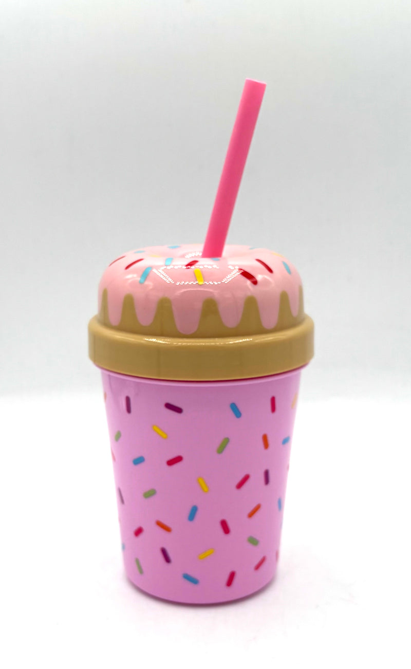 Straw Cup - Ice Cream Fun