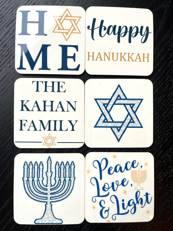 Coaster - Hannukah Themed