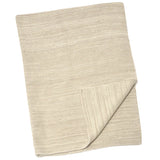 Baby Blanket - Natural Cotton / Marled Knit