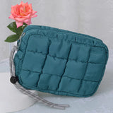 Cosmetic Case / Quilted Puffer Pouch