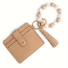 Card Holder with Tassel Charm & Silicone Bracelet