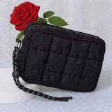 Cosmetic Case / Quilted Puffer Pouch