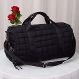 Duffle Bag - Quilted Puffer Weekender
