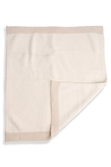 Baby Blanket - Solid Chenille with Trim