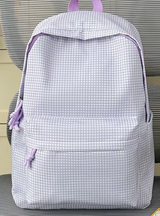 Backpack - Check Print