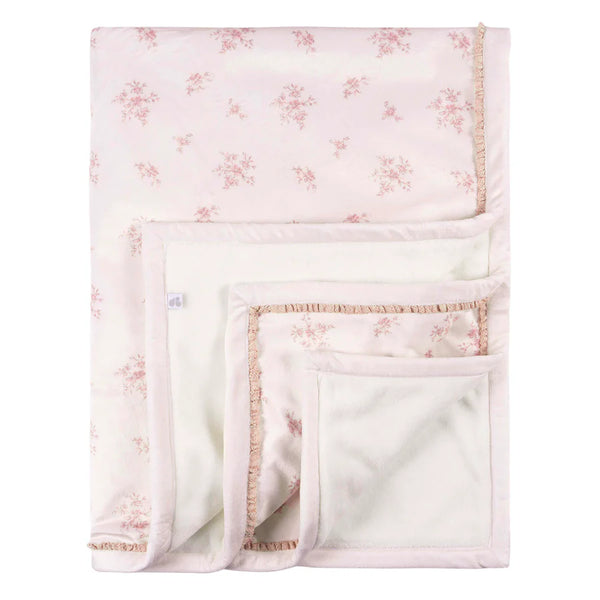 Baby Blanket - Pink Floral
