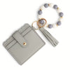 Card Holder with Tassel Charm & Silicone Bracelet
