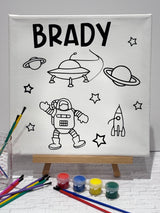 Color Me Mini Canvas Set with Paint