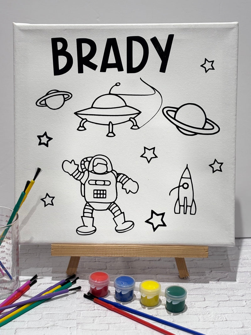 Color Me Mini Canvas Set with Paint