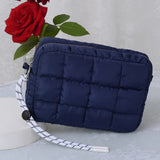 Cosmetic Case / Quilted Puffer Pouch