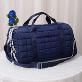 Duffle Bag - Quilted Puffer Weekender