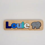Wooden Puzzle with Name