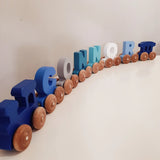 Wooden Train with Name