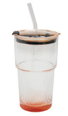 Straw Cup - Ombre Design