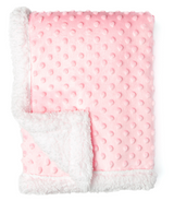 Baby Blanket - Popcorn Minky / Sherpa