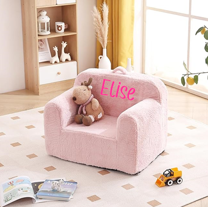 Toddler Fuzzy Chair