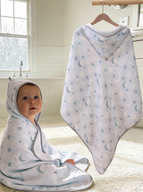Hooded Towel - Muslin Printed (Oeko-Tex Certified)