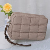 Cosmetic Case / Quilted Puffer Pouch