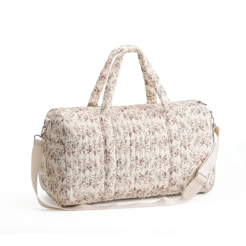 Duffle Bag - Vintage Floral / Leaf