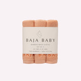 Washcloths - Soft Bamboo (pack of 3)