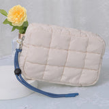Cosmetic Case / Quilted Puffer Pouch