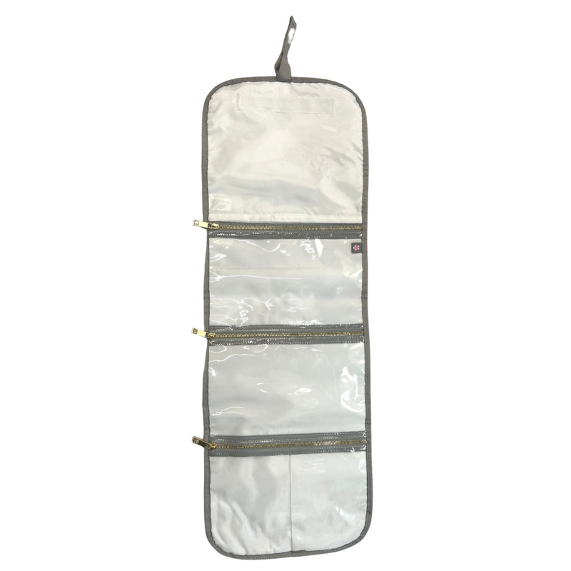 Hanging Cosmetic Case - Seersucker