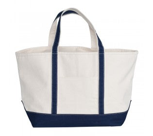 Tote Bag - Large Canvas Boat Tote