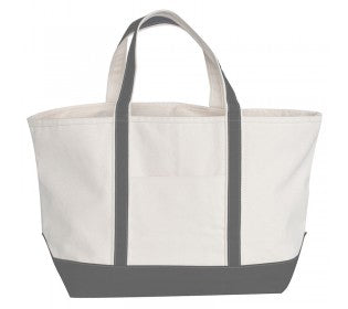 Tote Bag - Large Canvas Boat Tote