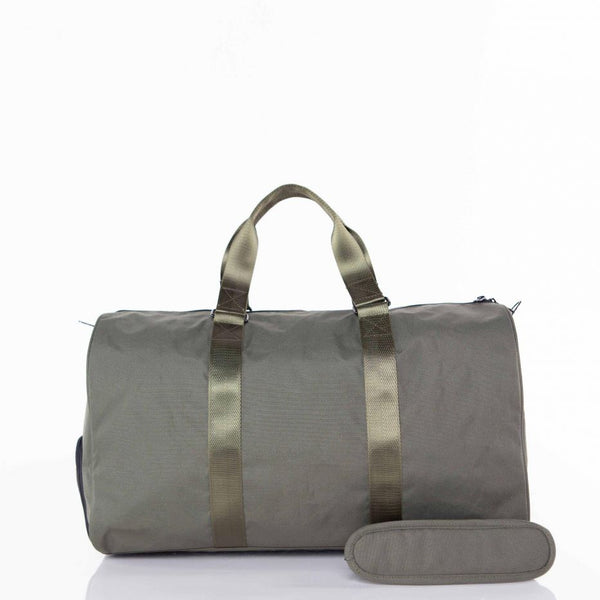 Duffle Bag - Modern Canvas with Nylon Strap