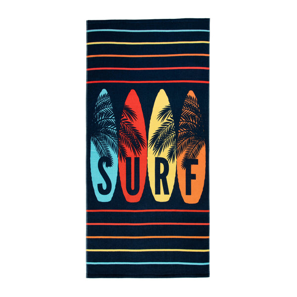 Beach Towel - Printed Velour