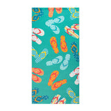 Beach Towel - Printed Velour