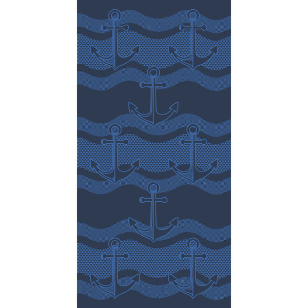 Beach Towel - Oversized Solid Jacquard Sculpted