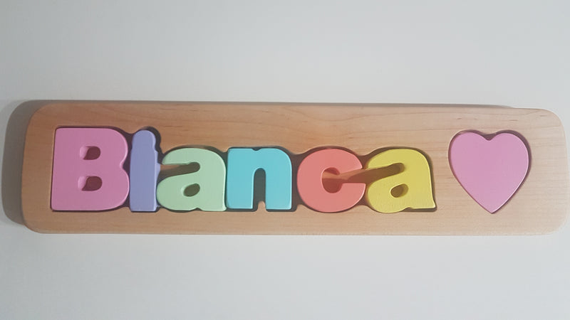 Wooden Puzzle with Name