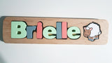 Wooden Puzzle with Name