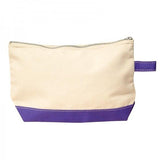 Canvas Solid Cosmetic Case